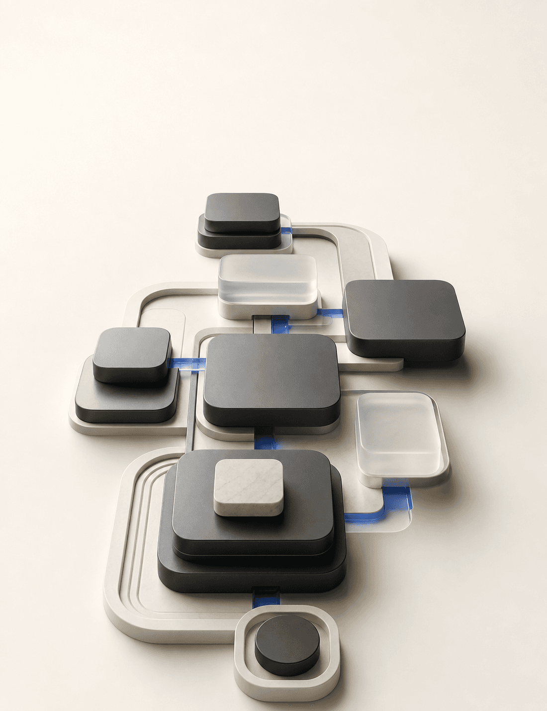 Abstract connected business automation workflows